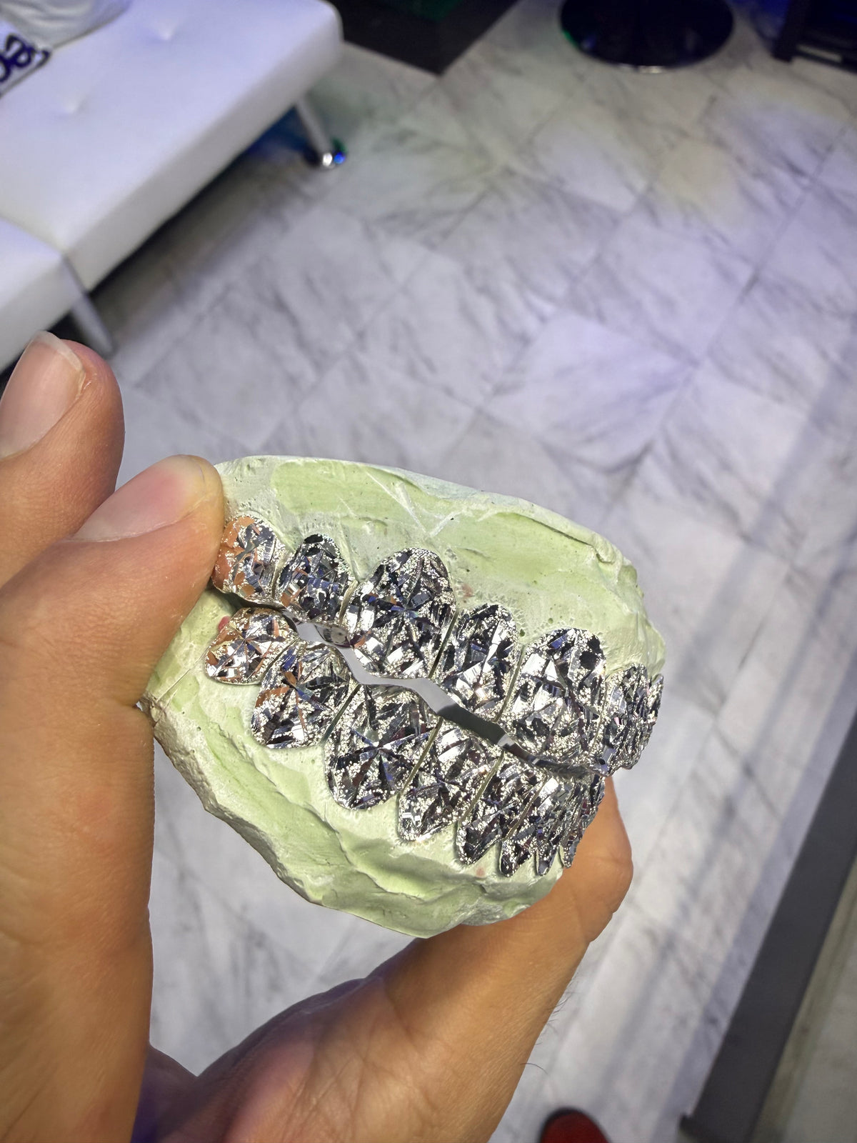 Spider Cut Grillz (silver)