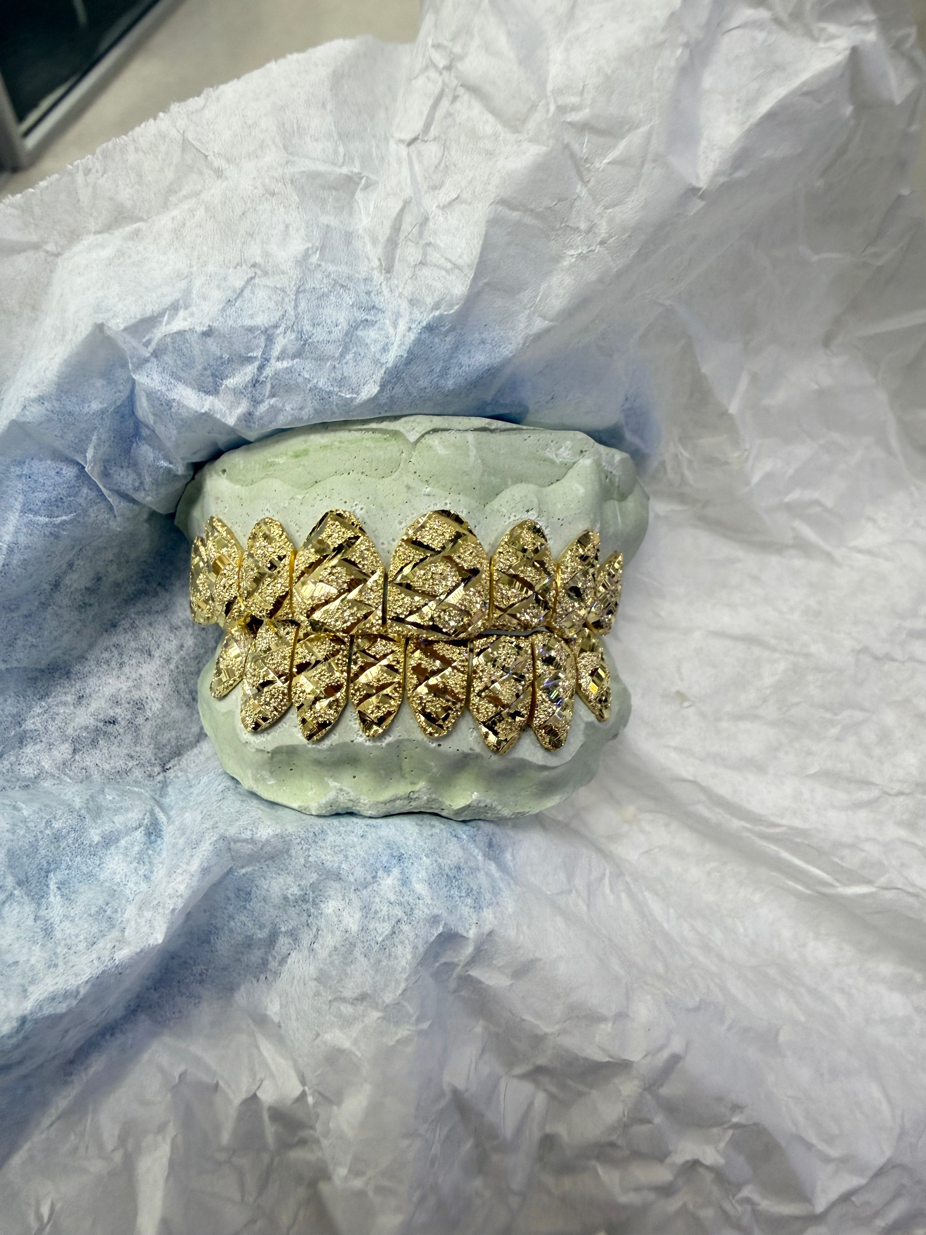 14k Gold Grillz ANY DESIGN